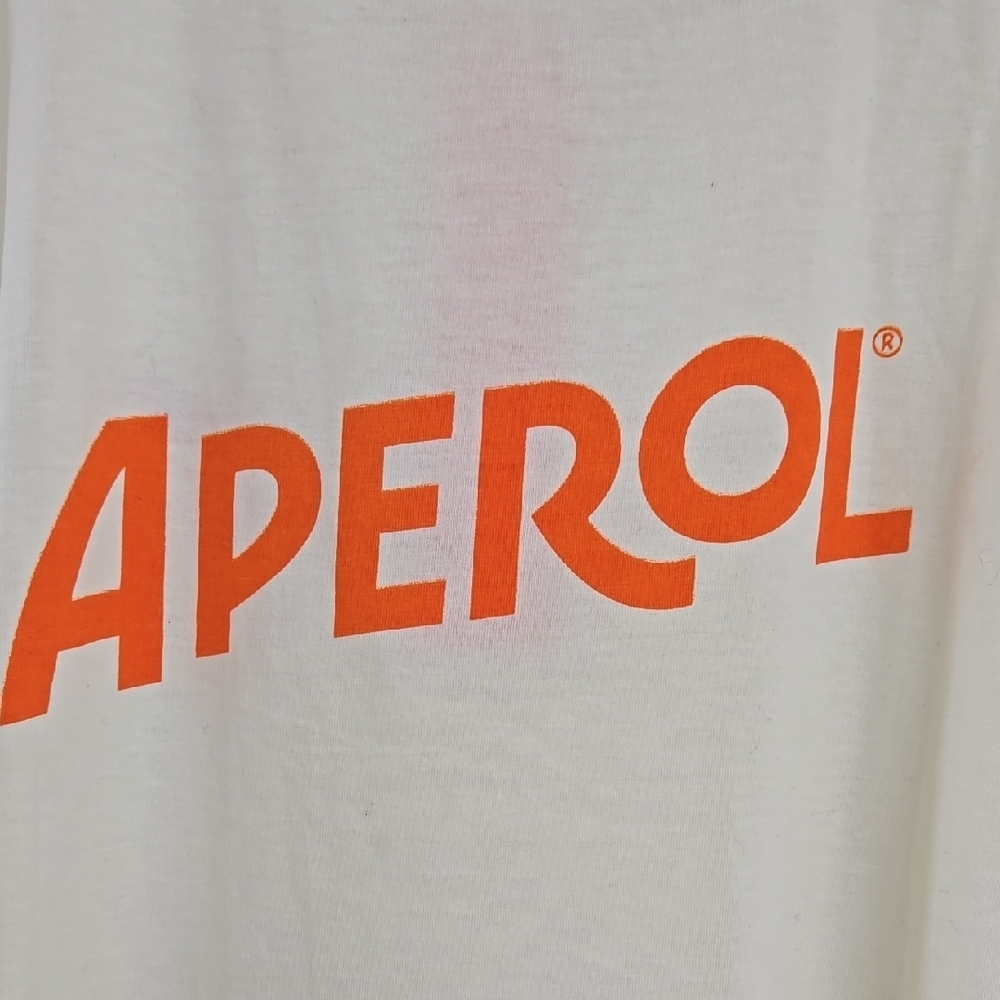 Men's Official Aperol Spritz 2025 US Open Polo Shirt, 100% Organic Cotton Size M - Picture 11 of 12